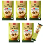Jacobs Zestaw 5 x Cappuccino Dubajska Czekolada Style 8x15 g Dubai Display