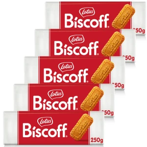 Biscoff Lotus Zestaw 5 x Herbatniki karmelizowane 250g