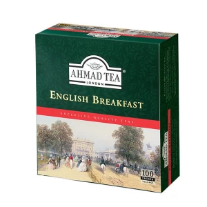 Ahmad English Breakfast EX100 torebek herbata czarna z zawieszką