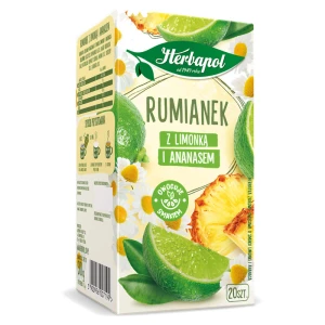 Herbapol Rumianek  z Limonką i Ananasem Ex20 herbata ekspresowa ziołowo-owocowa