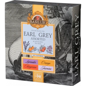 BASILUR Assorted Earl Grey sasz. kop. 40x2g herbata ekspresowa