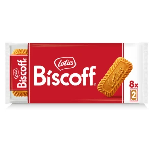 Biscoff Lotus Herbatniki karmelizowane 8 x 2 szt ciasteczek (124g)