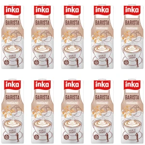 Inka Barista Napój Owsiany 1 litr Zestaw 10 sztuk