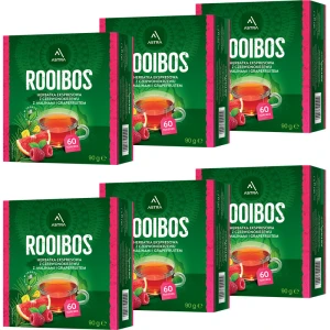 Astra Zestaw Rooibos Malina Grapefruit 6 x 60 torebek herbata ekspresowa