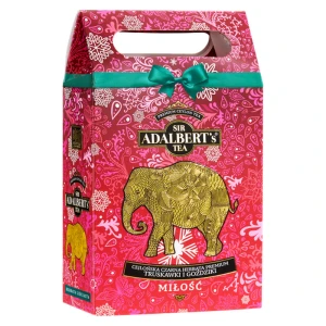 Adalbert'S Tea Torebka Miłość 50g Herbata liściasta truskawki i goździki