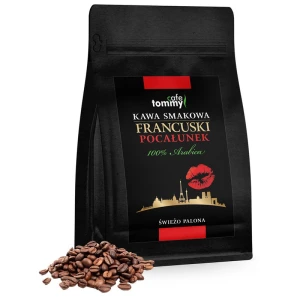 Kawa smakowa Francuski Pocałunek Brazylia Arabica 250g ziarnista