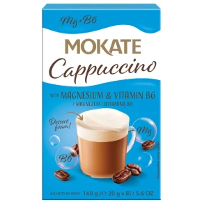 Mokate Kawa Cappucinno z Magnezem 20gx8 kartonik