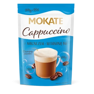 Mokate Kawa Cappucino z Magnezem z witaminą B6 110g torebka