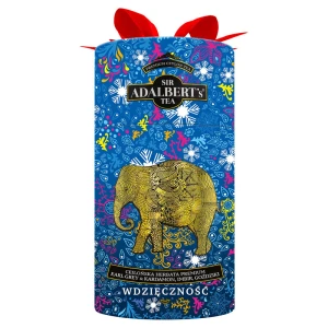 Adalbert'S Tea WDZIĘCZNOŚĆ Earl Grey, Kardamon, Imbir, Gożdziki 80g Herbata liściasta