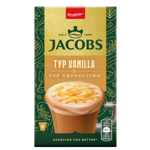 Jacobs kawa Cappuccino Vanilla 8x12 g Display