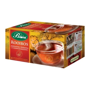 BiFix Admiral tea ROOIBOS Afrykańska herbata z czerwonokrzewu ekspresowa 20 torebek