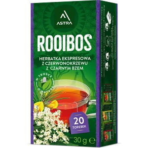 Astra Rooibos z Czarnym Bzem herbatka EX20 30g