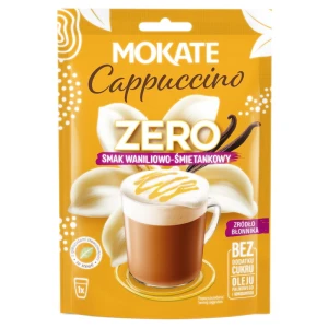 Mokate Cappucinno Zero Waniliowo-Śmietankowe 20g