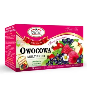 Malwa Owocowa 20 torebek herbata ekspresowa owocowa