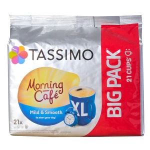 Jacobs kawa Tassimo Mild & Smooth 21 BIG PACK 147 g