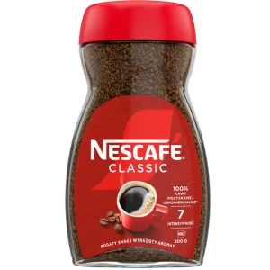 Nescafe Classic 200g kawa rozpuszczalna