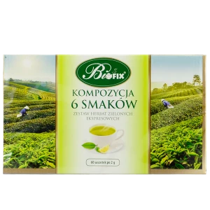 Bi Fix Kompozycja Herbat Zielonych 6 smaków 