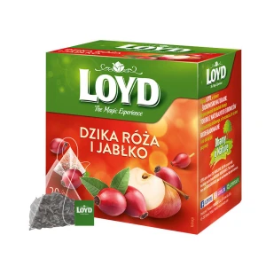 Loyd Tea Dzika Róża Jabłko Ex20 herbata ekspresowa owocowa