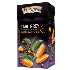 Big-Active Earl Grey Pomarańcza 80g liściasta