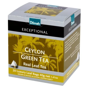 Dilmah Exceptional Ceylon Green Tea 20x2g