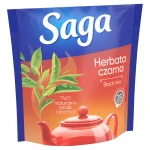 Saga Black 75 torebek herbata czarna ekspresowa