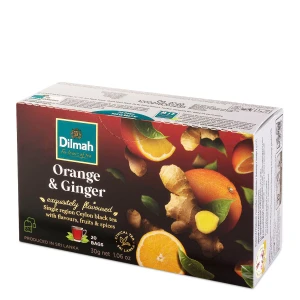 Dilmah Orange-Ginger Ex20 z zawieszką