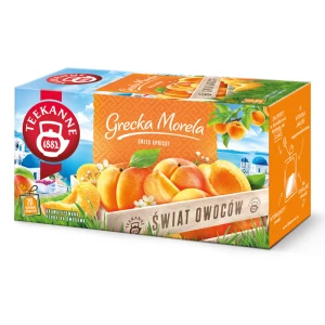 Teekanne Grecka Morela 20 kopert herbata ekspresowa owocowa