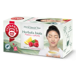 Teekanne Biała Malina z Cytryną 20 kopert herbata ekspresowa