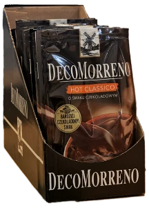 Decomorreno Czekolada Hot Classico 20 saszetek po 25g Display