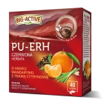 Big-Active Herbata czervvono Pu-Erh Mandorynka Trawa Cytrynowa EX40TBx1.8g