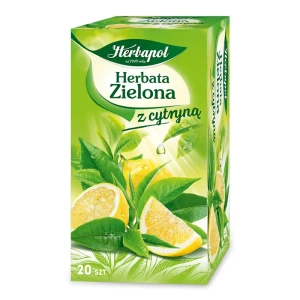 Herbapol Zielona z cytryną Ex20 herbata ekspresowa