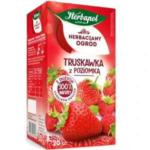 Herbapol Herbaciany Ogród Truskawka Poziomka Ex20 herbata ekspresowa owocowa