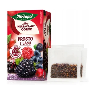 Herbapol Herbaciany Ogród Prosto z Lasu Ex20 herbata ekspresowa owocowa