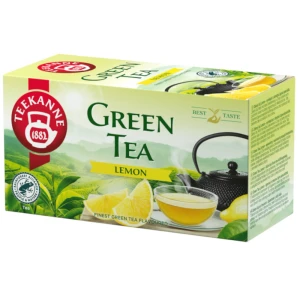 Teekanne Green Tea Lemon 20 kopert zielona ekspresowa z cytryną