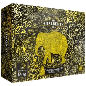 Adalbert'S Tea GOLDEN PREMIUM Black Tea 160 (80x2g) herbata ekspresowa w saszetkach