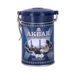 Akbar Earl Grey 100g herbata liściasta w puszce