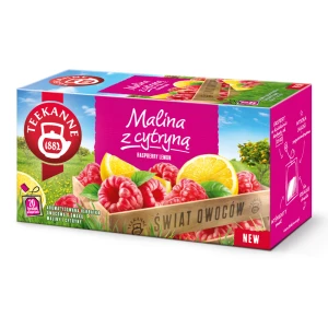 Teekanne Malina z Cytryną 20 kopert herbata ekspresowa owocowa