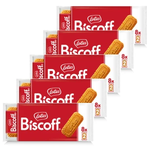Biscoff Lotus Herbatniki karmelizowane (124g) ZESTAW 5 szt
