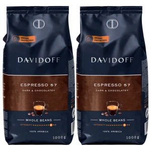 Davidoff Espresso 57 Zestaw 2 x 1000g kawa ziarnista