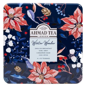 Ahmad Tea Winter Wonder Selection 4x10tbx2g herbata kopertowana w puszce