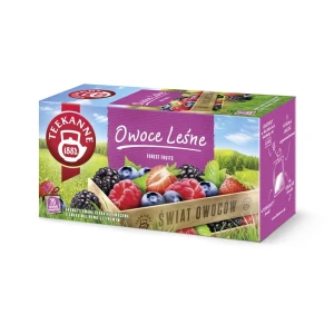 Teekanne Forest Fruit Owoce Leśne 20 kopert herbata ekspresowa owocowa