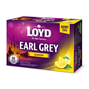 Loyd Tea Earl Grey Lemon Ex60 herbata ekspresowa czarna