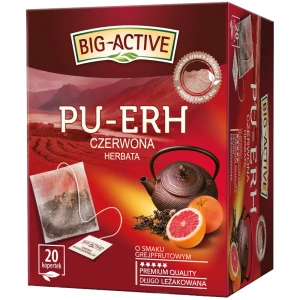 Big Active Pu-Erh Grejpfrut Herbata Expresowa Ex20