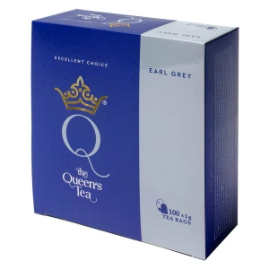 The Queen's Tea  Earl Grey 100 torebek po 2g EX100 herbata czarna