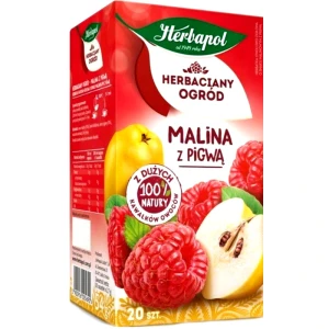 Herbapol Herbaciany Ogród Malina Pigwa Ex20 herbata ekspresowa owocowa