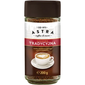 ASTRA Kawa Łagodna Tradycyjna rozpuszczalna 200g