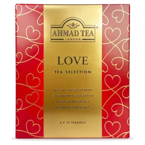 Ahmad Love Selection Tea 4x10tbx2g koperty aluminiowe