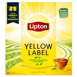 Lipton Yellow Label Herbata czarna 200g Ex100 torebek