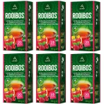 Astra Zestaw Rooibos Malina Grapefruit 6 x 20 torebek herbata ekspresowa (6 x EX20)