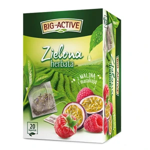 Big-Active Zielona z owocem Maliny i Marakuji Ex20